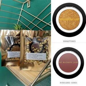 Pat McGrath Eyedols (Enraptured & Burnished Honey) Eyeshadows